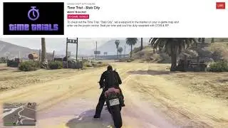GTA 5 Online - Weekly Time Trial Guide - Stab City Improved Route