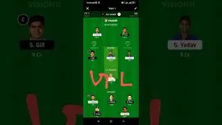 GL team dreem 11 GT vs MI #short #shorts #dreem11 #team