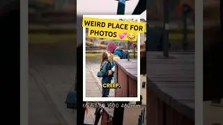Предупреждение: жутковато или артистично? 😂 Я попробовала себя в роли #папарацци 📸 #уличнаяфотогр...