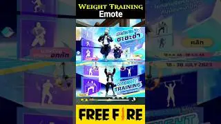 Weight Training 🤨 Emote #Shorts #shortsvideo #freefireshorts @PrabhatGamer004 @MessyTalk