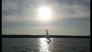 Thanksgiving Laser sailing.....and capsize