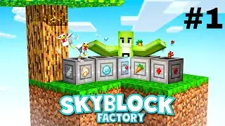 New Sky Factory Adventure in the Sky [SkyFactory - EP1] in Hindi