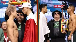 INTENSE! Naoya Inoue vs David Picasso, Junto Nakatani vs Sebastian Hernandez | FULL WEIGH IN