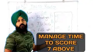 Secret To Do Ielts Reading In 50 Minutes || How To Manage Time In Ielts Reading