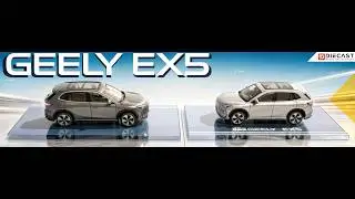 Miniatura GEELY EX5 MAX 2025 1/64 Diecast Models