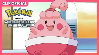 &iexcl;Happiny ha eclosionado! | Pok&eacute;mon Diamante y Perla | Clip oficial
