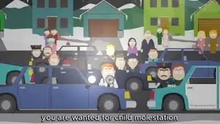 (South Park S8E7) Michael Jefferson Falling Apart & Creepy Scene
