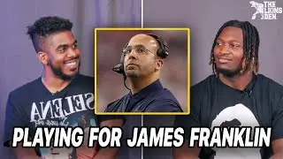 Zane Durant On Playing For James Franklin & Adjustment To Penn State | The Lions Den