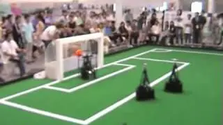 RoboCup 2008 MSL Final Game: CAMBADA vs Tech United (7:1)