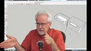Sketchup Tutorial LESSON 9: Designing and Printing Box with Movable Hinges