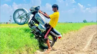 Splendor bike se off roading 😱||splendor bike modified and off roading 🥶💥|| #splendormodified