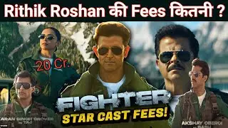 Fighter All Cast Fees | Fighter Cast Salary | Rithik Roshan | Deepika Padukone | Siddharth Anand...