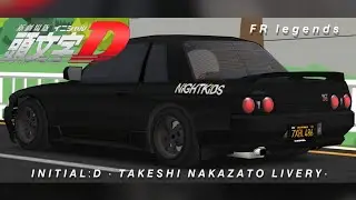 FR Legends Livery Takeshi Nakazato R32 Detailed