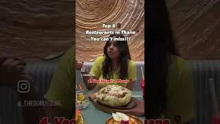 Here are top5 restaurants you can visit near thane&hearts;️ #explore #foodie #thane #restaurant