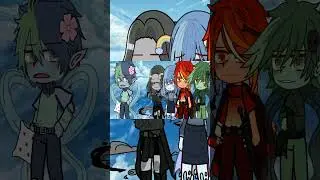 4 of you try to kill me in the past//meme//gacha//⛈️🌎🌊🔥GERMS//#shorts.