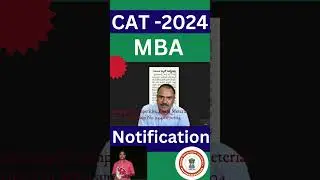 CAT-2024 Notification #application #exam #details @IndianKnowledgeUniversity