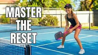 How to Hit PERFECT Resets in Pickleball - Taught by Kelly Goodnow