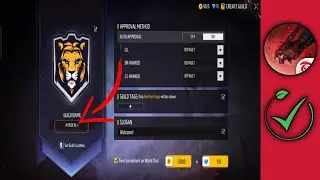 free fire guild name change || new update video (2025)