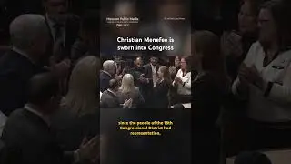 Christian Menefee is sworn into Congress