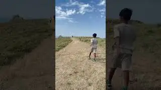 School Holiday Fun at Rossili Beach, Wales