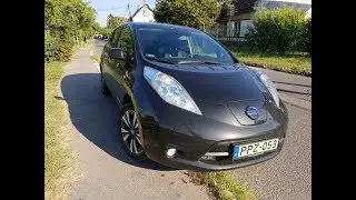 Nissan Leaf 2017 teszt, élő adással. Használtan a legjobb e-kompakt szerintünk