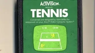 Classic Game Room - TENNIS review for Atari 2600