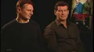 PIERCE BROSNAN BRAVES THE RAPIDS