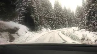 Drum cu zapada Mercedes Benz GLE SUV