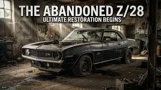 ASMR Car Restoration Full Rebuild of Chevrolet Camaro Z28 1969 from Abandoned Condition