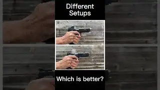 Optics vs Irons. 7 vs 10lb Recoil Spring 😁 #ipsc #1911pistol #uspsa
