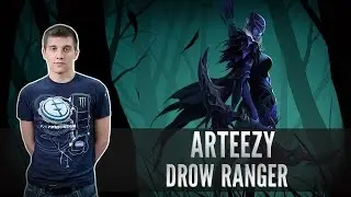 EG.Arteezy plays Drow Ranger