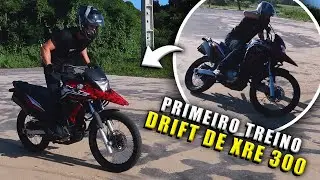 APREDENDO DRIFT COM A XRE 300 - INICIANTE