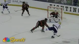 St. Lawrence vs. Notre Dame | COLLEGE HOCKEY HIGHLIGHTS | 10/16/25 | NBC Sports