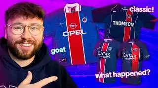 Ranking EVERY PSG Home Jersey! 🔴🔵