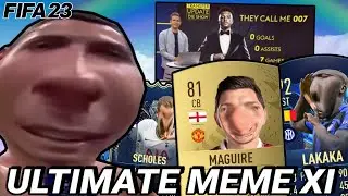 using a MEME TEAM in FIFA 23...