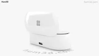 Microsoft Surface Earbuds 3D model by 3DModels.org