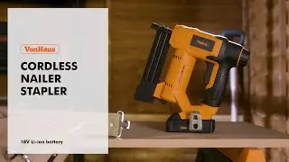 VonHaus 18V Li-ion Cordless Nail Stapler