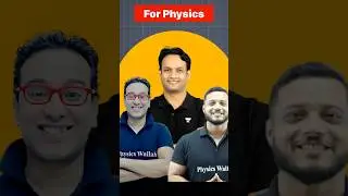 Best Physics teacher on Physics Wallah🔥 for JEE/NEET Preparation😱 कोन है Best🎯 #iit #neet
