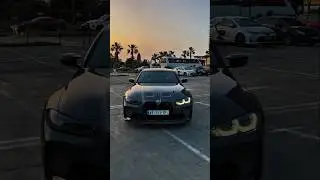 Black Beast on the Road 🖤 | BMW Transition Edit | Viral Car Reel