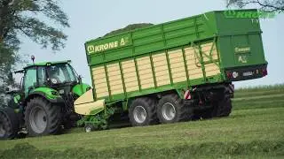 KRONE AX &ndash; Remorque autochargeuse-hacheuse polyvalente