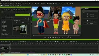 Super Hero  | Iclone 8 Free Character Download 2025 CC4 Toons Character pack Iclone 8