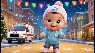 Baby Ambulance New Year Helper | Fun Learning & Action Song for Toddlers