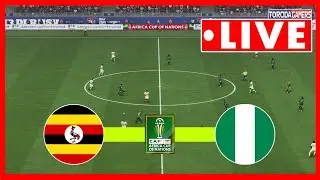 🔴 LIVE: Uganda vs Nigeria | AFCON 2025 | Full Match Simulation