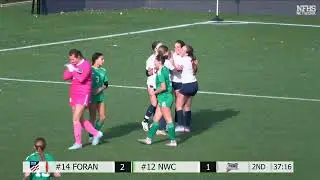 Class M Girls Soccer:  Foran 3 Northwest Catholic 2