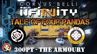Fast Panda Gaming: Infinity Battle Report - The Armoury (Ikari Company vs Morat Aggression Force)