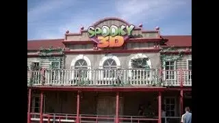 Spooky 3d ghost train at Oakwood full pov