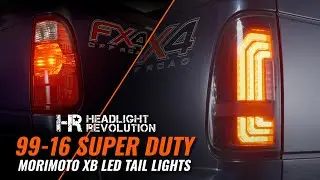 The Best Upgrade For The 99-16 Super Duty, New Tail Lights From Morimoto! | Review & Installation