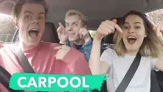 Twins Carpool Karaoke with Lucy Moon | NikiNSammy
