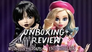 Monster High : Wednesday Addams & Enid Sinclar [Unboxing + Review]