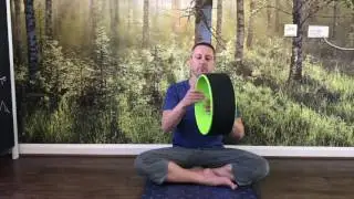 Yoga Wheel Handstand